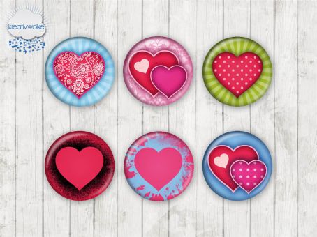 Motiv-Cabochons 1503 18mm (6 Stk)